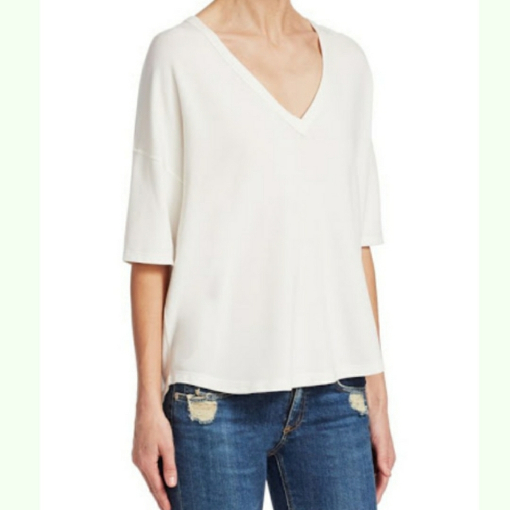 RAG AND BONE White Phoenix Tee - Picture 11 of 11